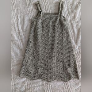 Light Green Knit Dress